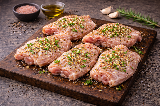 Chuletas De Pavo Al Ajillo Sin Gluten
